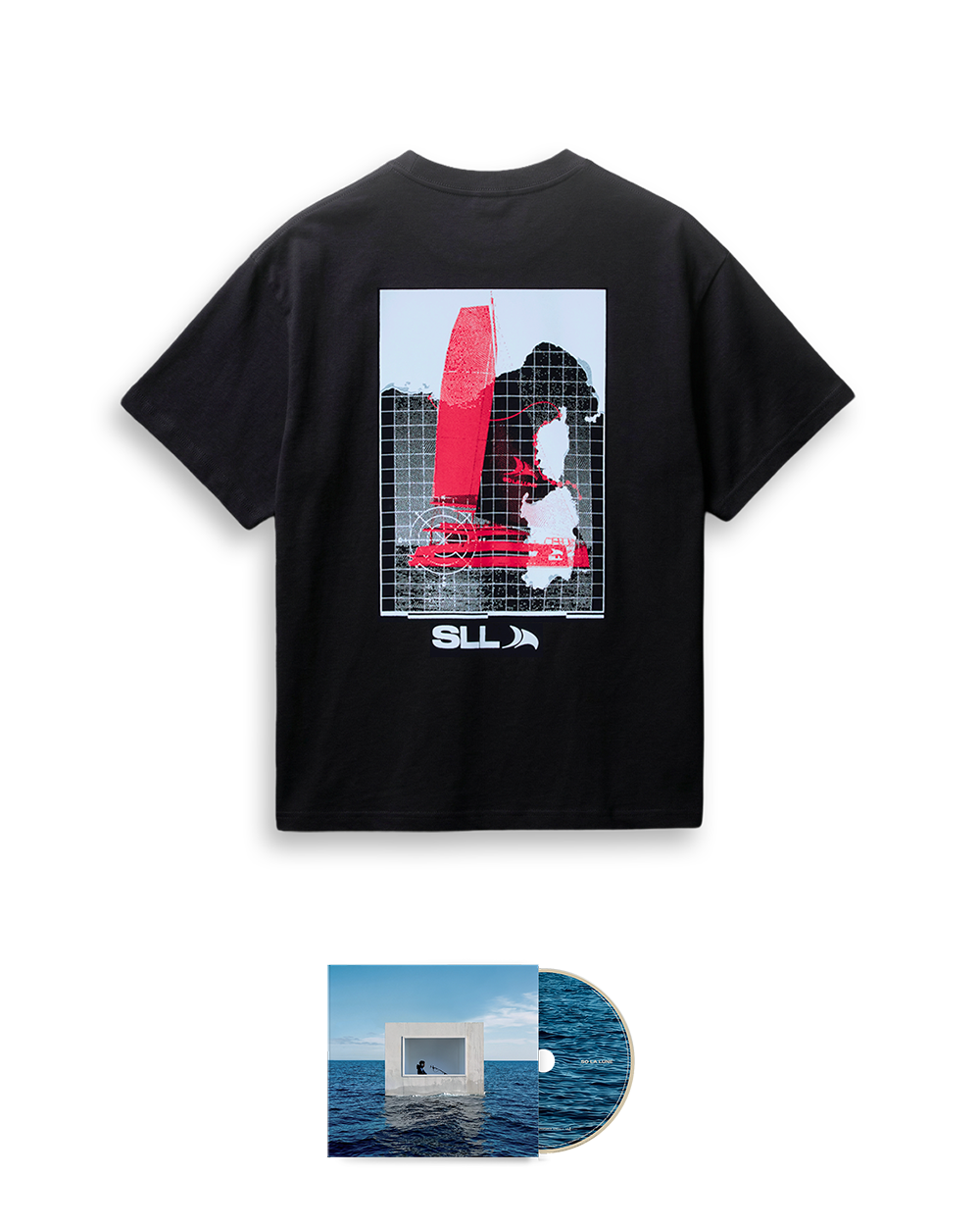 【新品未使用】CLAIR DE LUNE キャップ＆Tシャツ 2点セット【稀少】 clair de lune Tシャツ 2色セット de lune clair CDL × キャップ