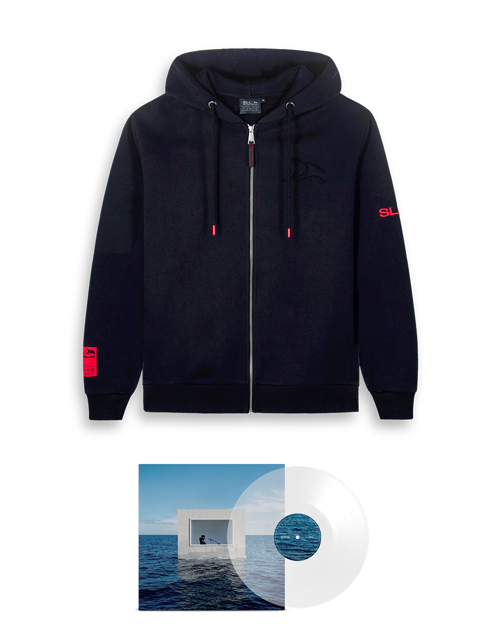 PACK HOODIE ZIPPÉ + VINYLE